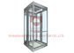 Εσωτερικό πάτωμα PVC σχεδίου ανελκυστήρων βιλών με το φως ανοξείδωτου/σωλήνων